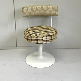 Vintage toilettafel stoel
