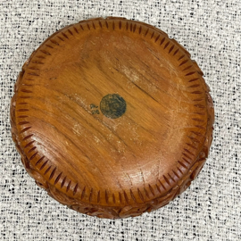Teak houten schaal