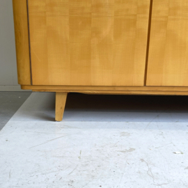 XL vintage 5 deurs kledingkast