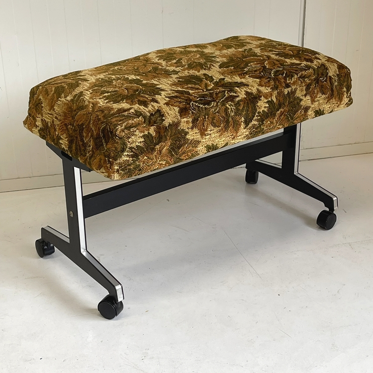 XL hocker op wielen