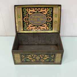 Brocante de Gruyter`s blik met tekst