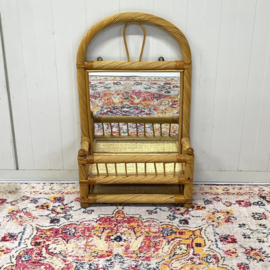 Rotan spiegel console