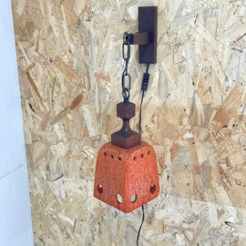 Vintage keramiek wandlamp