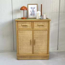 Vintage rotan kast
