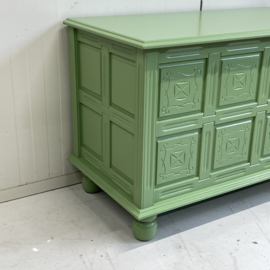 Restyle houtsnijwerk kist