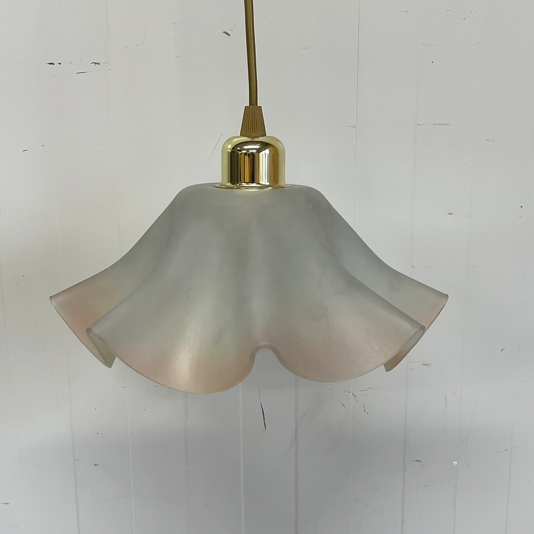 Brocante parasol lampje