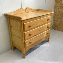 Houten lade commode `90