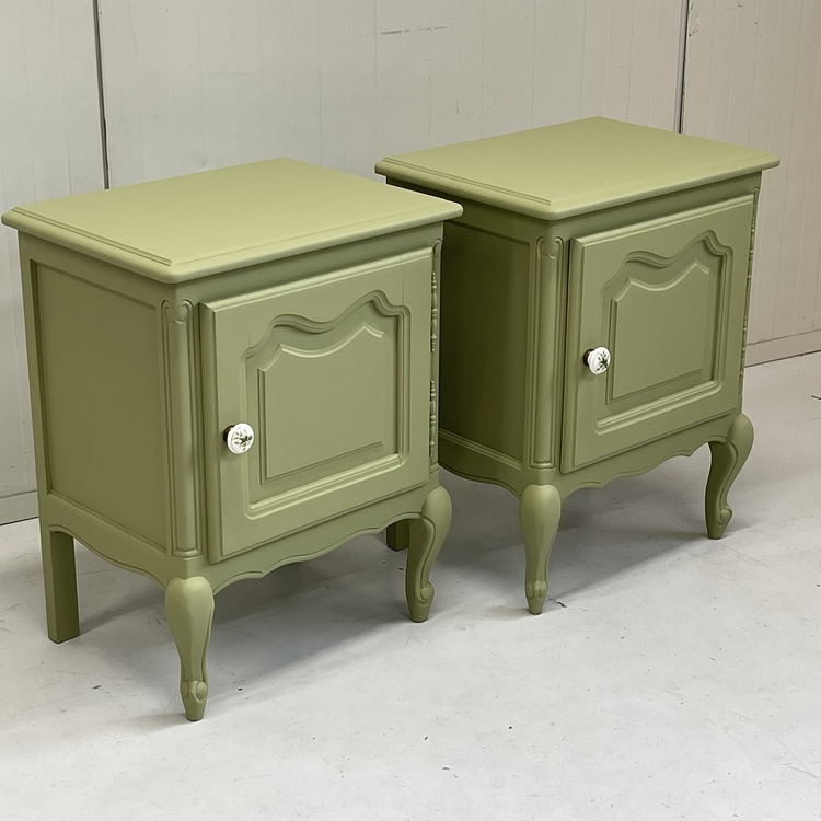 Set olijf restyle barok kastjes