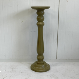 Olijfgroene restyle pilaar