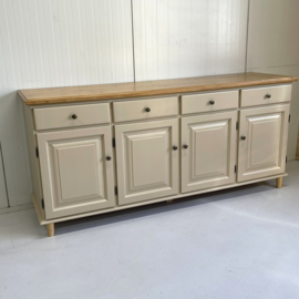Restyle dressoir zand & brons