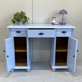Restyle bureau lichtblauw