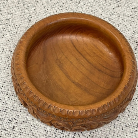 Teak houten schaal