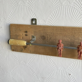 Upcycle kapstok voetbalspel