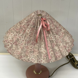 Vintage plissé lampje