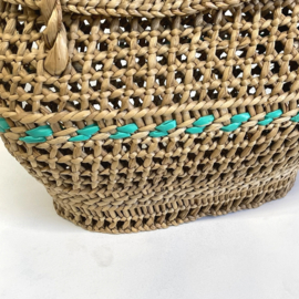 Rieten/sisal tas
