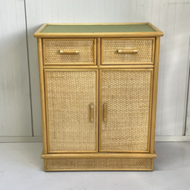 Vintage rotan kast