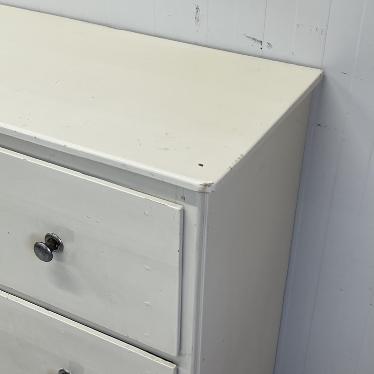 Industrieel brocante ladekast