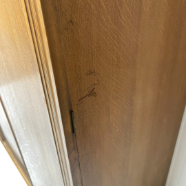 Brocante vintage kledingkast