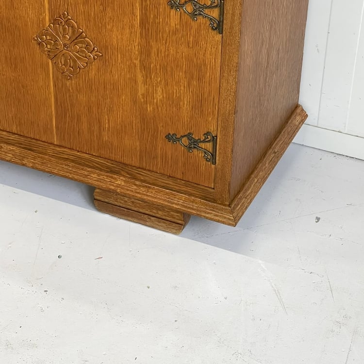 Vintage vitrinekast