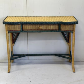 Sidetable/bureau rotan