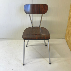 Vintage keukenstoel Rosewood