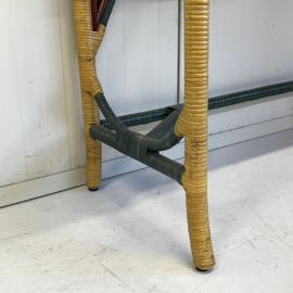 Sidetable/bureau rotan