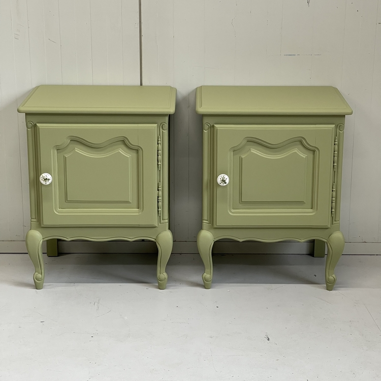 Set olijf restyle barok kastjes