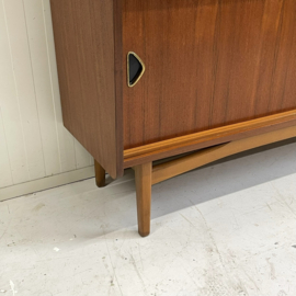 Vintage highboard wandkast