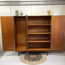 Midcentury strakke kledingkast