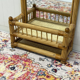 Rotan spiegel console