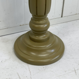 Olijfgroene restyle pilaar