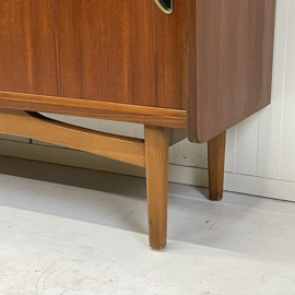 Vintage highboard wandkast