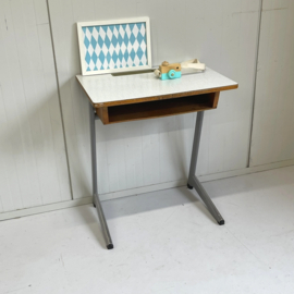 Vintage school tafeltje/bureautje