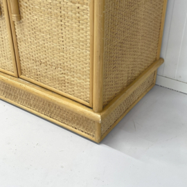 Vintage rotan kast