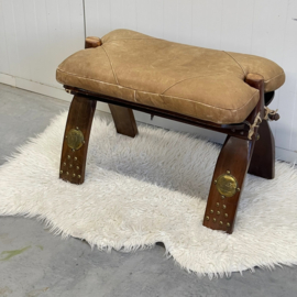 Vintage kamelen kruk