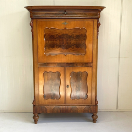 Antieke Biedermeier secretaire