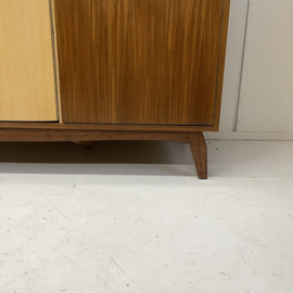 3 Deurs mid-century kledingkast