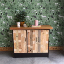 Sloophout dressoir restmateriaal