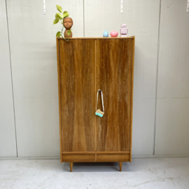 2 Deurs vintage kledingkast