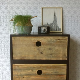 Handmade upcycling ladekast