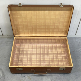 Brocante bruine koffer
