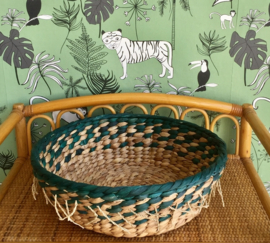 Boho rotan mand