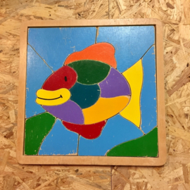 Vintage schoolpuzzle