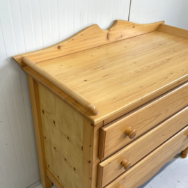 Houten lade commode `90