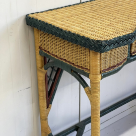Sidetable/bureau rotan