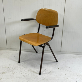Vintage stoel  armleuningen