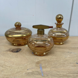 3 Delig Art Deco kaptafelset