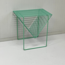 Mintgroen draad tafeltje