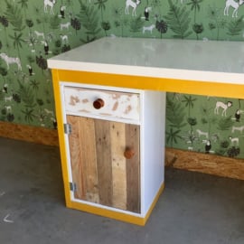 Sloophout oker bureau