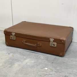 Brocante bruine koffer